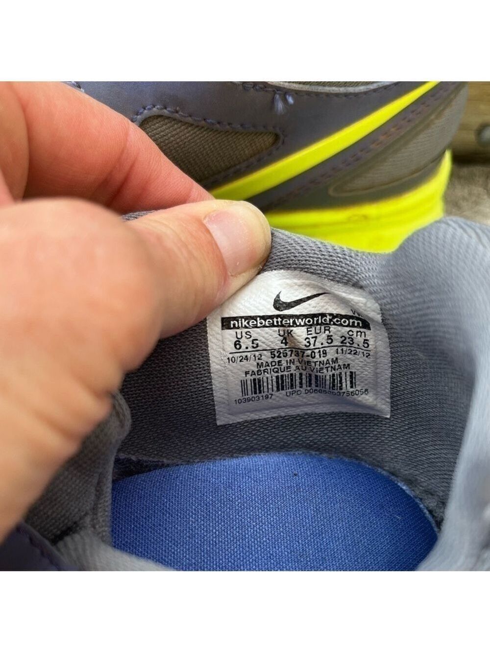 Nike In Season TR 2 Women's Training Shoes Grey Volt - Picture 9 of 10